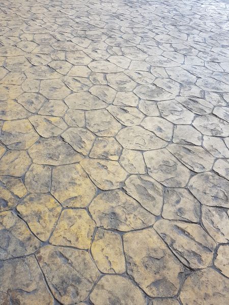 Stamped Concrete Paving in Lehi