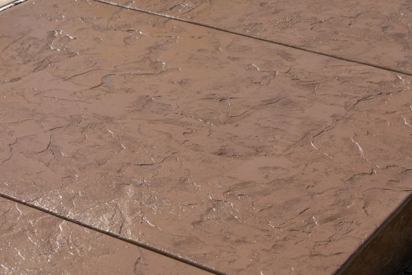 Concrete Patio Staining in Lehi