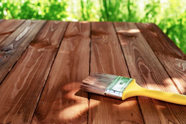 Patio Floor Staining in Lehi