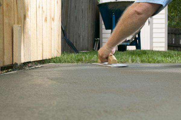 Concrete Patio Finishing in Lehi