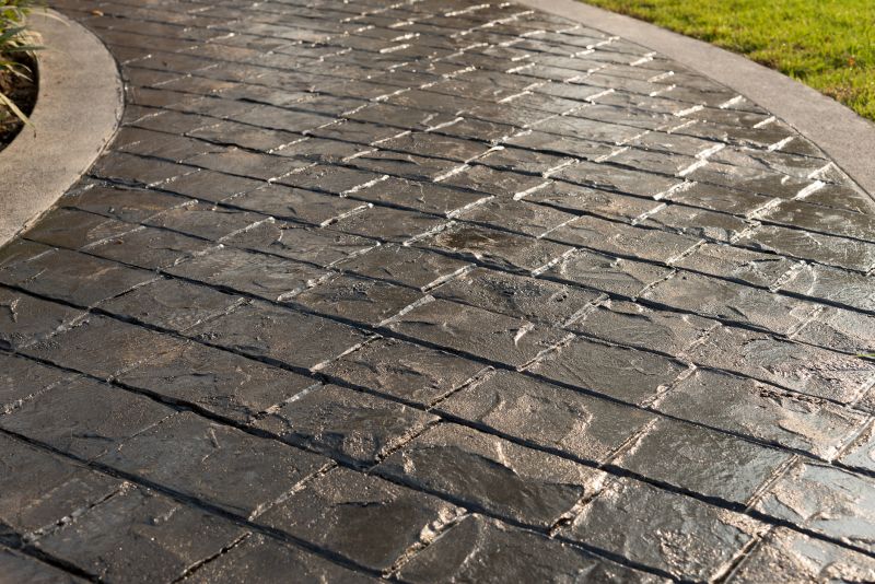 Walkway with Textured Surface